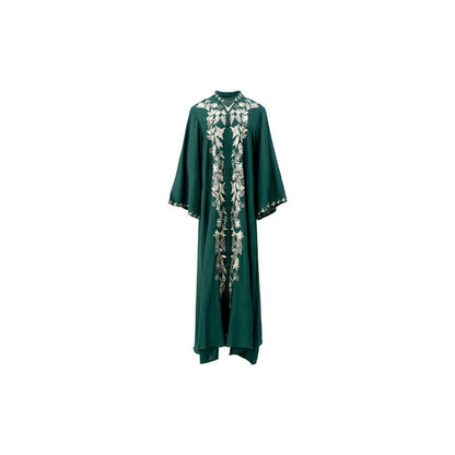 Middle East foreign trade abaya arabic robe women's clothing, embroidered muslim dubai robe cross-border wholesale evening dress