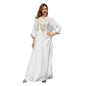 Foreign trade cross-border muslim middle east robe women embroidered abaya dress dubai women muslim wholesale 